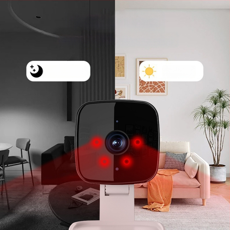 Ασύρματη κάμερα 360° για εσωτερική/εξωτερική χρήση με τηλεκοντρόλ – οριζόντια περιστροφή 0-360°, ταχύτητα 180°/s, κατακόρυφη γωνία 90°, όριο περιστροφής 355°, τροφοδοσία AC110-220V