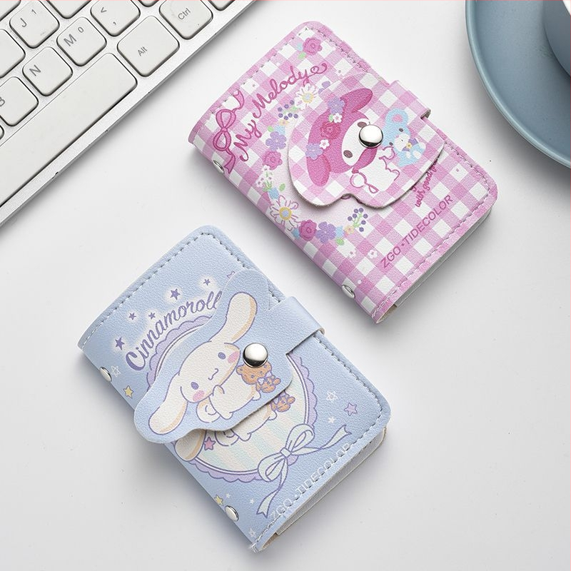 PU karšu turētājs ar animācijas rakstu - Universāls, vairāki kartes nodalījumi, liela ietilpība, ūdensizturīgs, pret zādzību