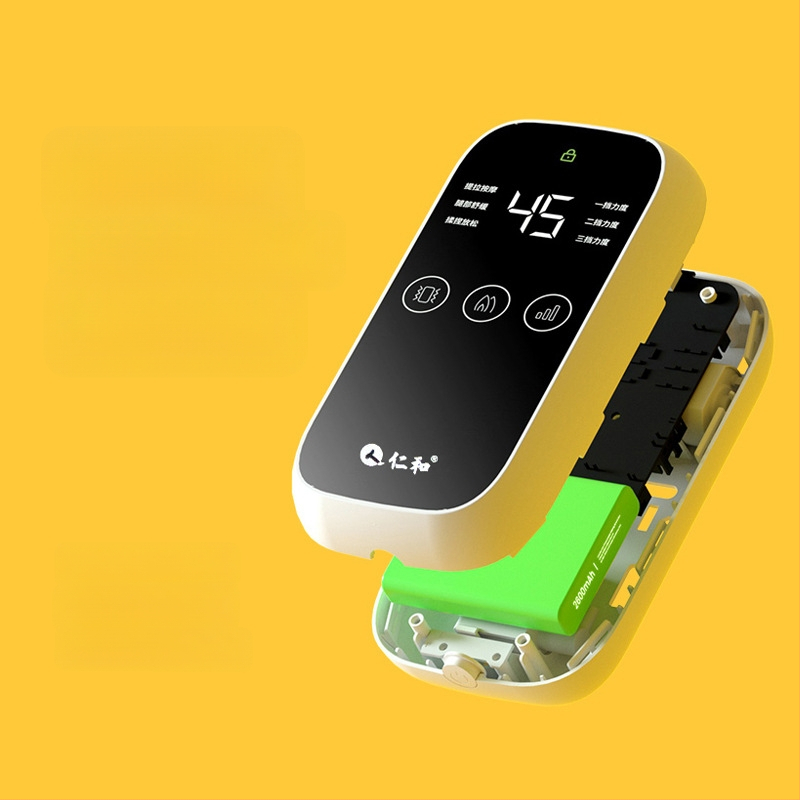 Renhe CM01 Μασάζ ποδιών, Ασύρματος φορητός μασάζ γάμπας με ζεστή συμπίεση και ζύμωση, Υπέρυθρη Φυσιοθεραπεία, Επαναφορτιζόμενη μπαταρία 2600mAh, 5V 5W