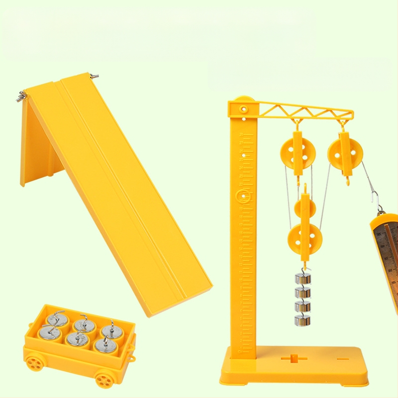 Σετ πειραμάτων Φυσικής: Σύστημα μοχλού-τροχαλίας για πείραμα τριβής, εκπαιδευτικό εργαλείο