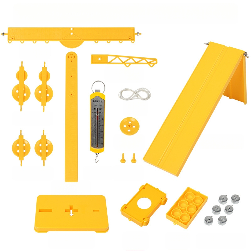 Σετ πειραμάτων Φυσικής: Σύστημα μοχλού-τροχαλίας για πείραμα τριβής, εκπαιδευτικό εργαλείο