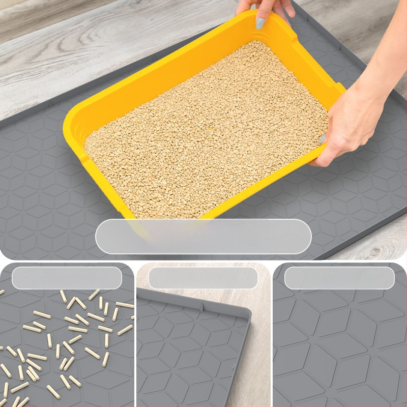 Silikoninis kačių kraiko kilimėlis, atsparus vandeniui, nepralaidus, lengvai valomas