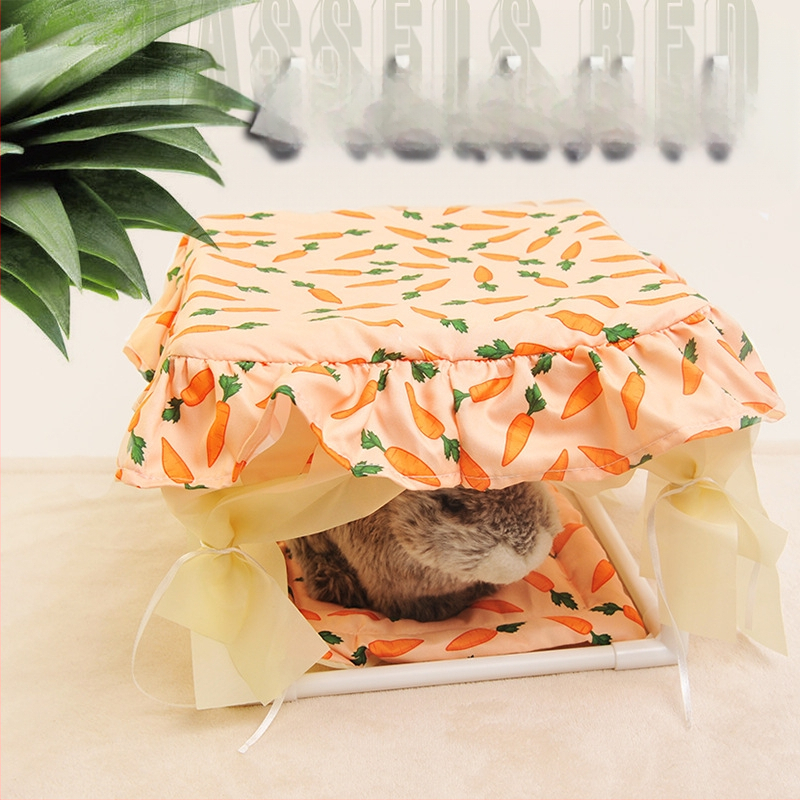 Hamsteris slēptuve telts – vasarai un visiem gadalaikiem, modelis W4332, materiāli: plastmasa, poliesters, PP kokvilna