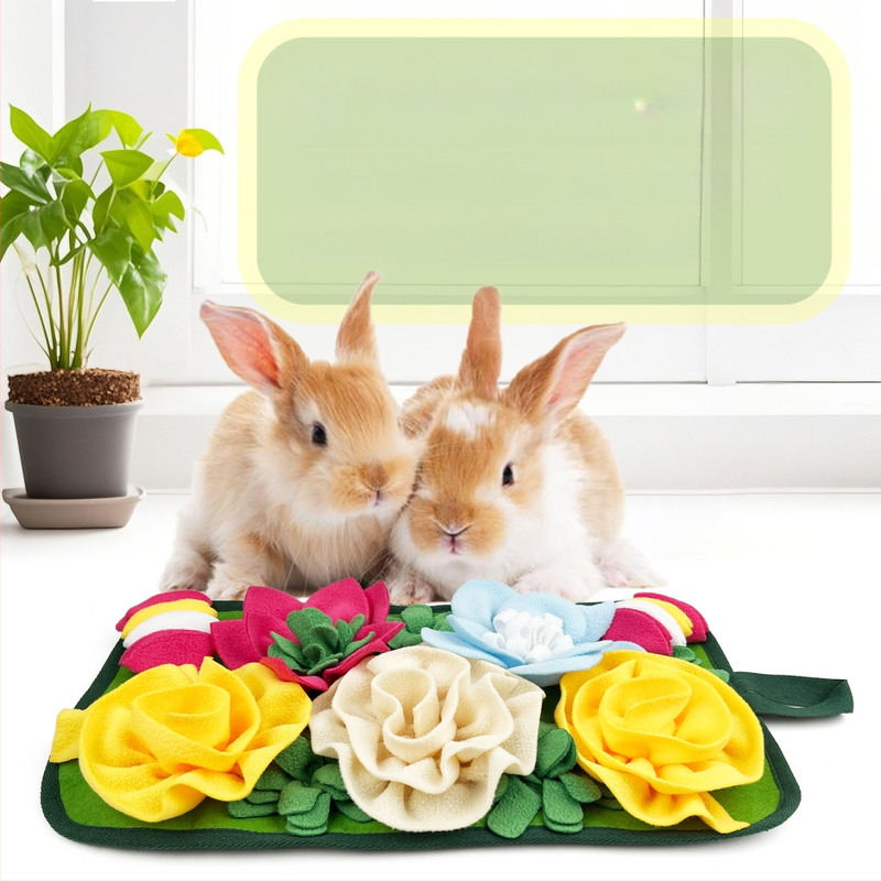 DouLe Pet U2 poliester podloga za traženje hrane malim životinjama za zečeve, ježeve, indijsko prase i miševe