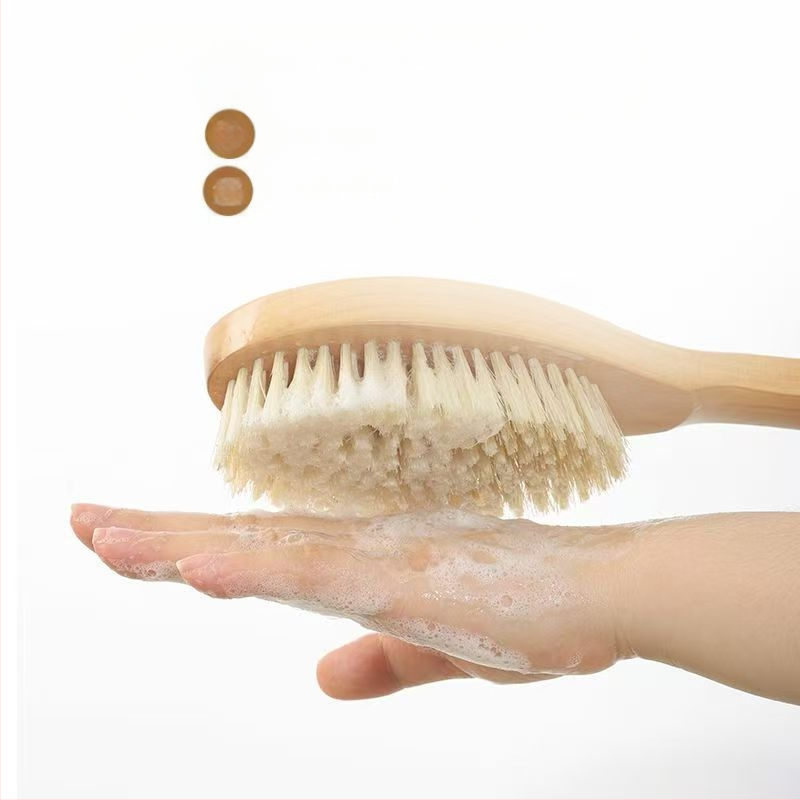 Baijiaren Vannas suka/masāžas suka – Elm Wood + Pig Hair, BJRM13, Apstrādes pielāgošana: Jā