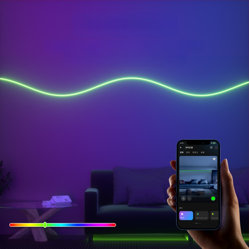 SP323E 3-καναλικός RGB ελεγκτής με RF τσιπ για ισχυρή κάλυψη, 16KHz PWM dimming, διάφορα εφέ φωτισμού, Μοντέλο AND-SP323E~SP325E