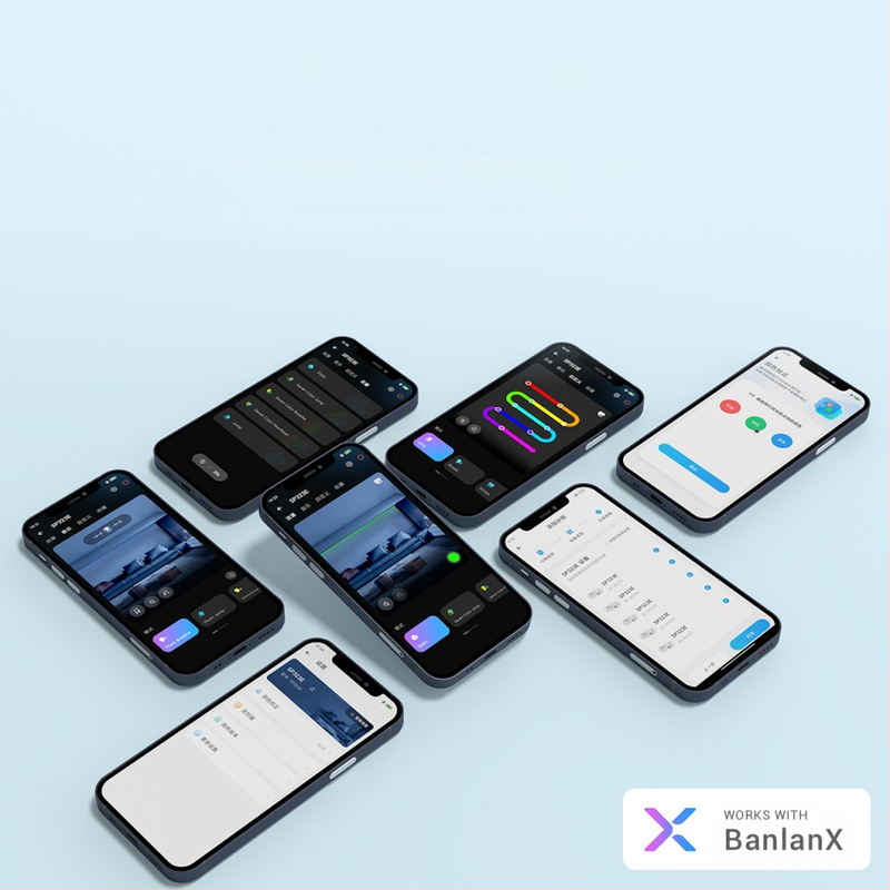 SP323E 3-καναλικός RGB ελεγκτής με RF τσιπ για ισχυρή κάλυψη, 16KHz PWM dimming, διάφορα εφέ φωτισμού, Μοντέλο AND-SP323E~SP325E