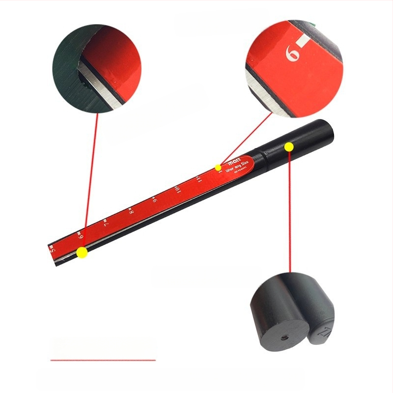 Σετ εργαλείων κεριού για κοσμήματα: μαχαίρι κεριού, εσωτερικός επεκτατής δακτυλιδιού, σωλήνας κεριού και εργαλείο μέτρησης μεγέθους δακτυλιδιού