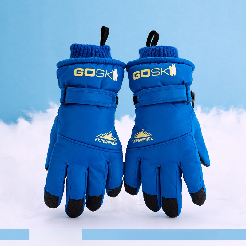 Skijaške rukavice za muškarce, žene i djecu – flis podstavljene, deblje, poliester, Proizvodni kod 54741