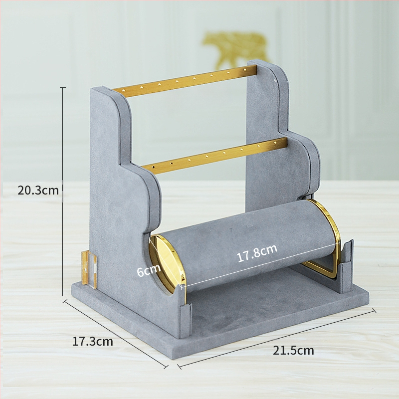 Ράφι προβολής κοσμημάτων για βραχιόλια, ρολόγια και κολιέ – βάση αποθήκευσης (Προέλευση: Jinhua)