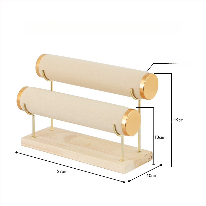 Ράφι προβολής κοσμημάτων για βραχιόλια, ρολόγια και κολιέ – βάση αποθήκευσης (Προέλευση: Jinhua)