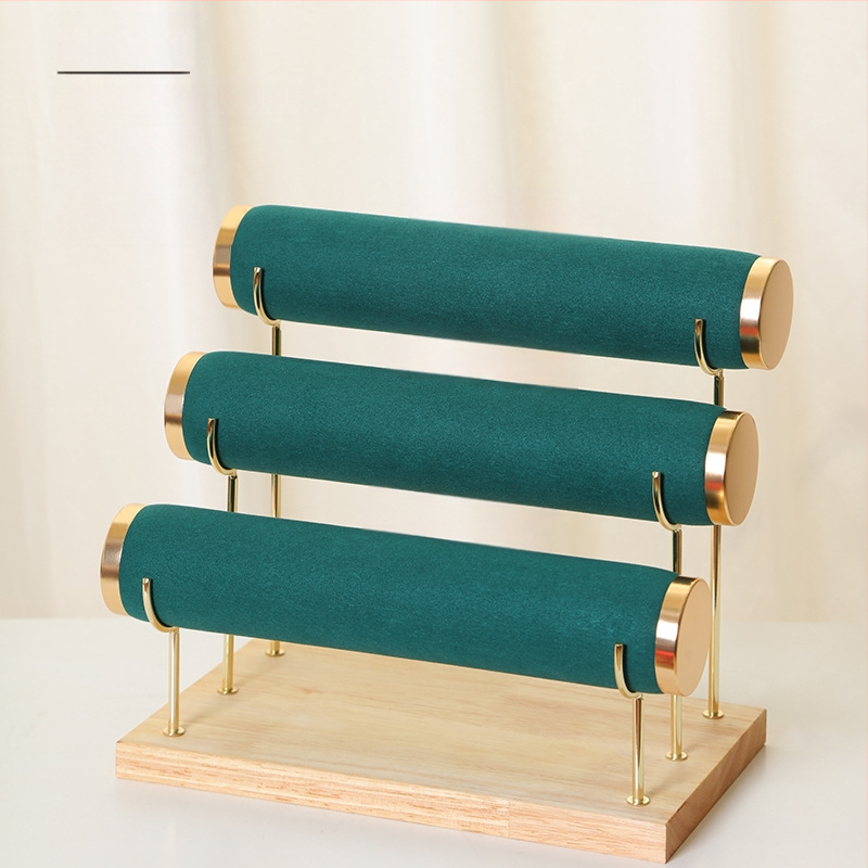 Ράφι προβολής κοσμημάτων για βραχιόλια, ρολόγια και κολιέ – βάση αποθήκευσης (Προέλευση: Jinhua)