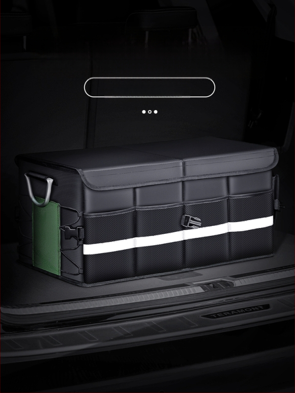 Automašīnas uzglabāšanas kaste no auduma, ūdensnecaurlaidīga, universāla, uz paneļa