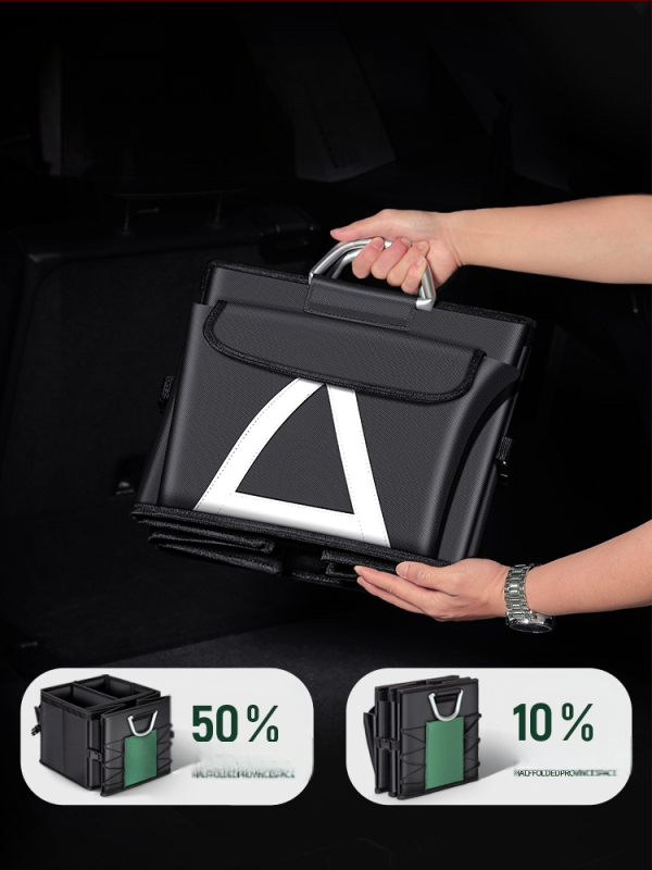 Automašīnas uzglabāšanas kaste no auduma, ūdensnecaurlaidīga, universāla, uz paneļa