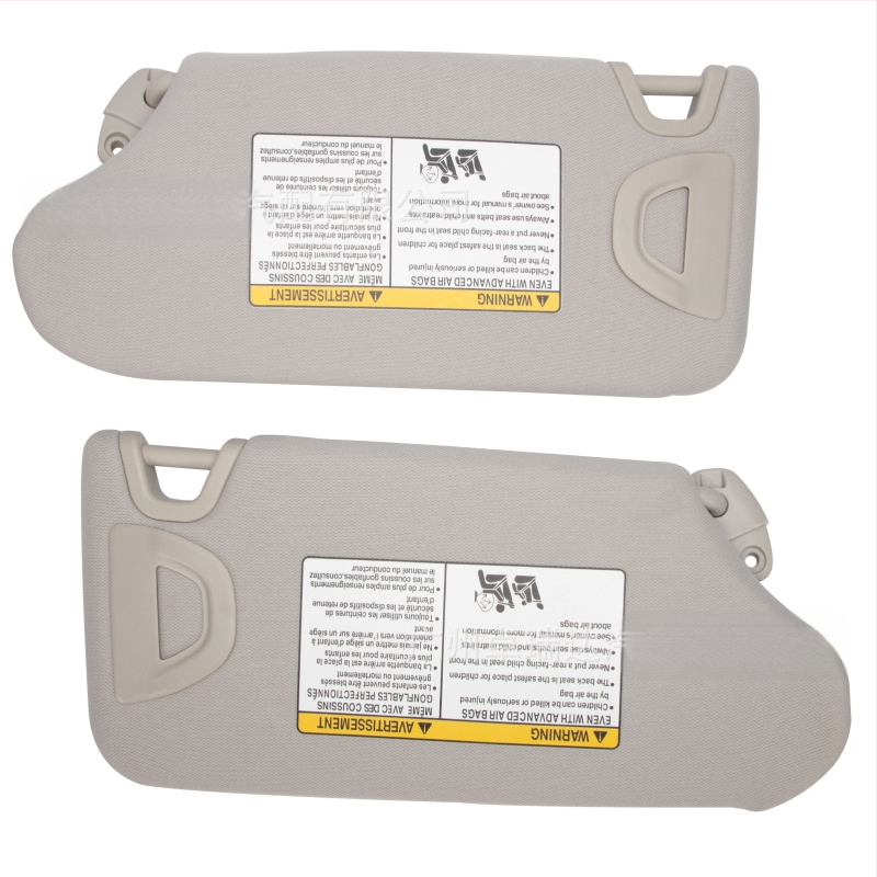 Automobilio saulės skydelis su šviesa, kairysis ir dešinysis komplektas, ABS, 96401-3TA2A, suderinamas su Nissan Altima 2013-2018