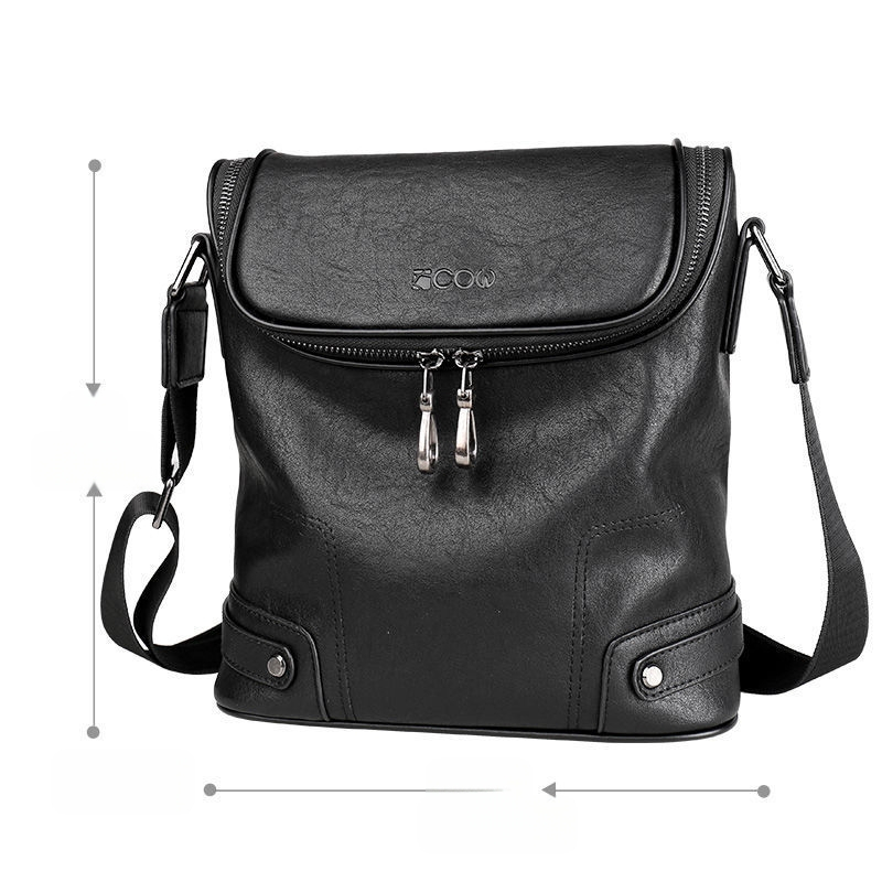 Férfi vállon átívelő táska Set the boundary • Poliészter • Belső: mikroszálas szintetikus bőr • Üzleti utazásokhoz