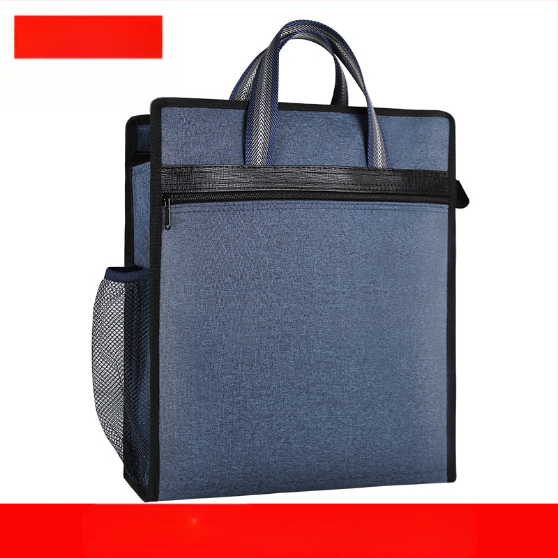 Jianteng Επαγγελματική τσάντα εγγράφων από Oxford ύφασμα, με φερμουάρ, οριζόντιος σχεδιασμός