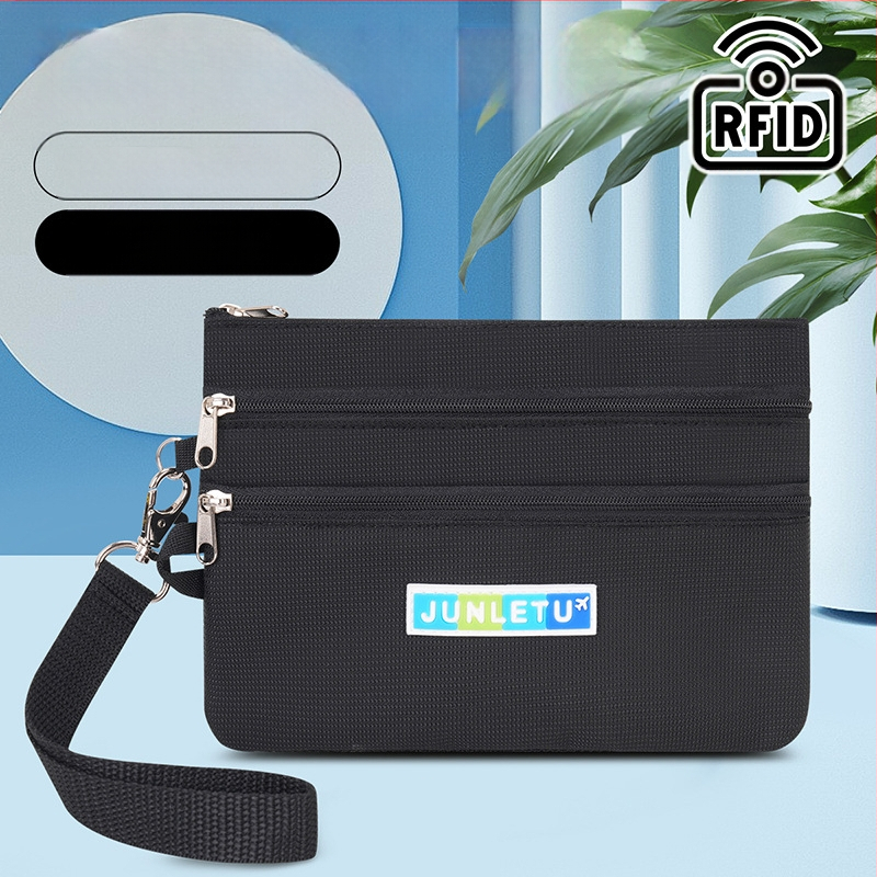 Θήκη διαβατηρίου και εγγράφων από νάιλον – Αδιάβροχη, Unisex, επένδυση πολυεστέρα