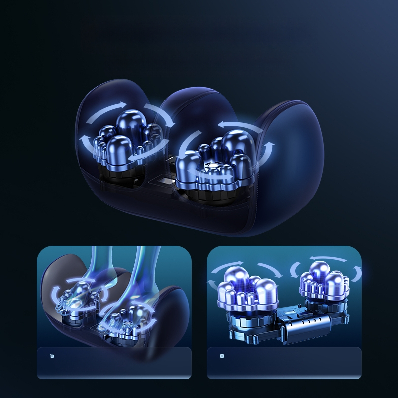 Namų naudojimo blauzdų masažuoklis, visiškai automatinis pėdų minkymo masažas, kojų grožio prietaisas, raumenų masažuoklis