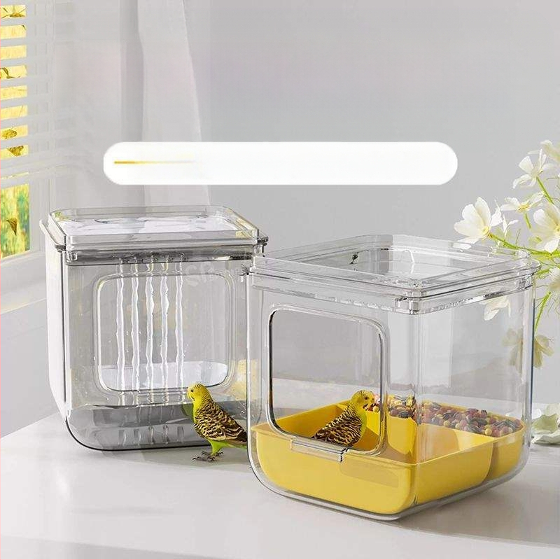 Μπάνιο για παπαγάλο με αντισταγονικό σχεδιασμό, μάρκα Shouai, μοντέλο 1007365976, για πουλιά