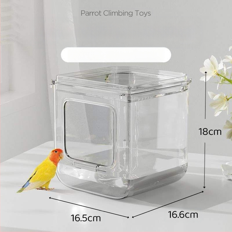 Μπάνιο για παπαγάλο με αντισταγονικό σχεδιασμό, μάρκα Shouai, μοντέλο 1007365976, για πουλιά