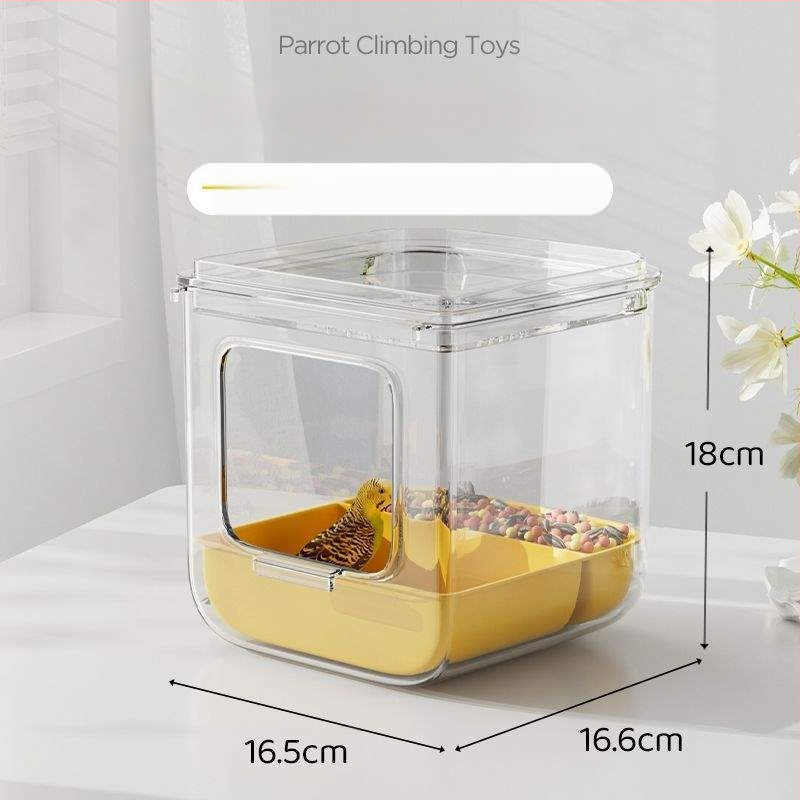 Μπάνιο για παπαγάλο με αντισταγονικό σχεδιασμό, μάρκα Shouai, μοντέλο 1007365976, για πουλιά