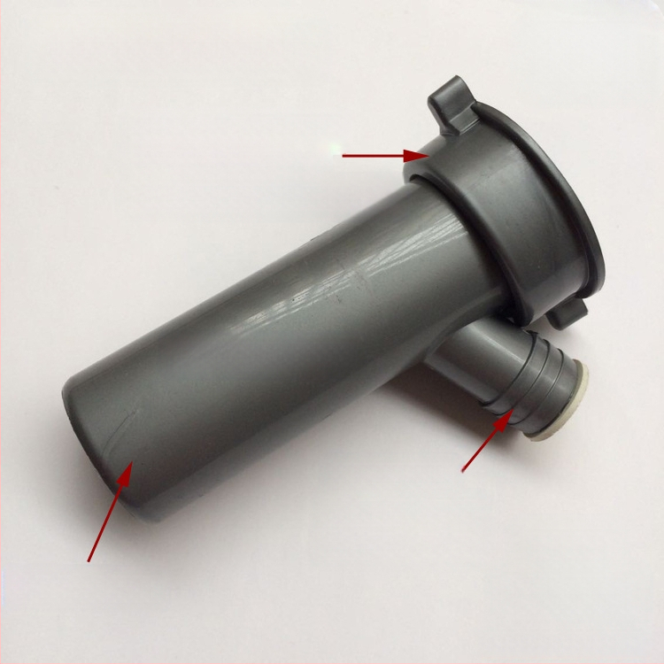 Αξεσουάρ αποχέτευσης νεροχύτη με διπλή κεφαλή, μοντέλο 45/58, υλικό: άλλο, σχέδιο: άλλο