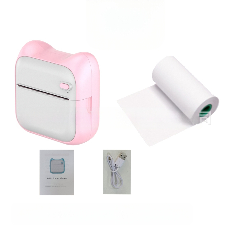 GOTOOGO USB θερμικός φωτοεκτυπωτής 57mm – φορητός τσέπης για μαθητές, συμβατός με Android και iOS
