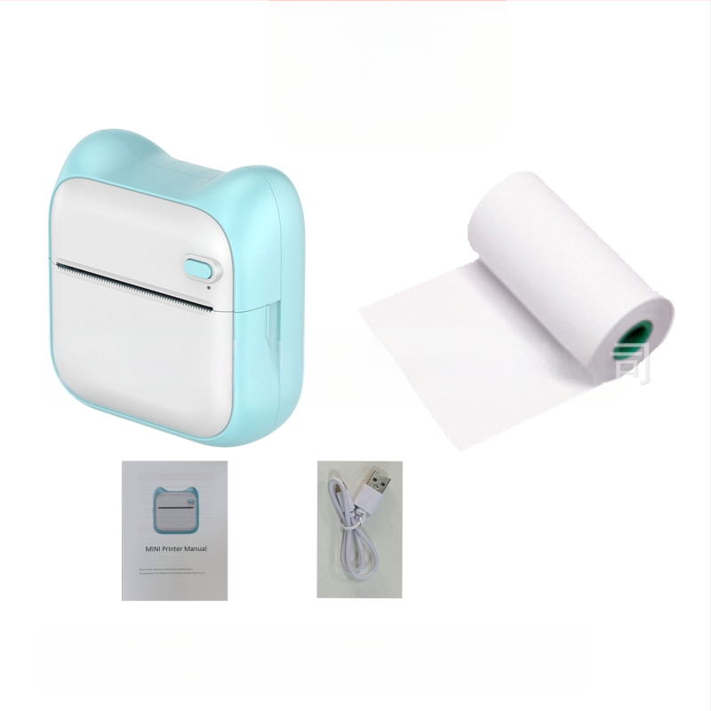 GOTOOGO USB θερμικός φωτοεκτυπωτής 57mm – φορητός τσέπης για μαθητές, συμβατός με Android και iOS