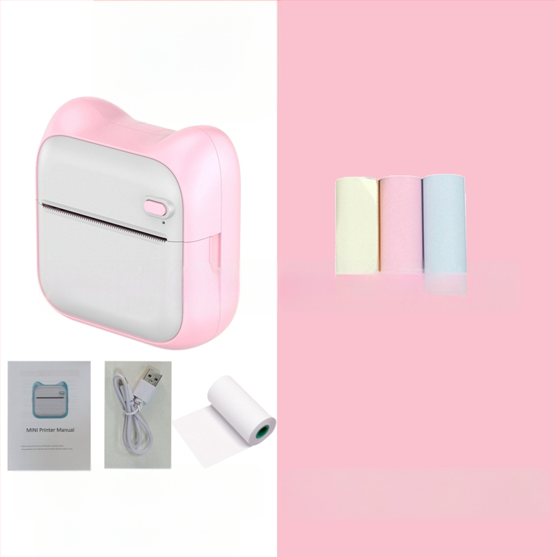 GOTOOGO USB θερμικός φωτοεκτυπωτής 57mm – φορητός τσέπης για μαθητές, συμβατός με Android και iOS