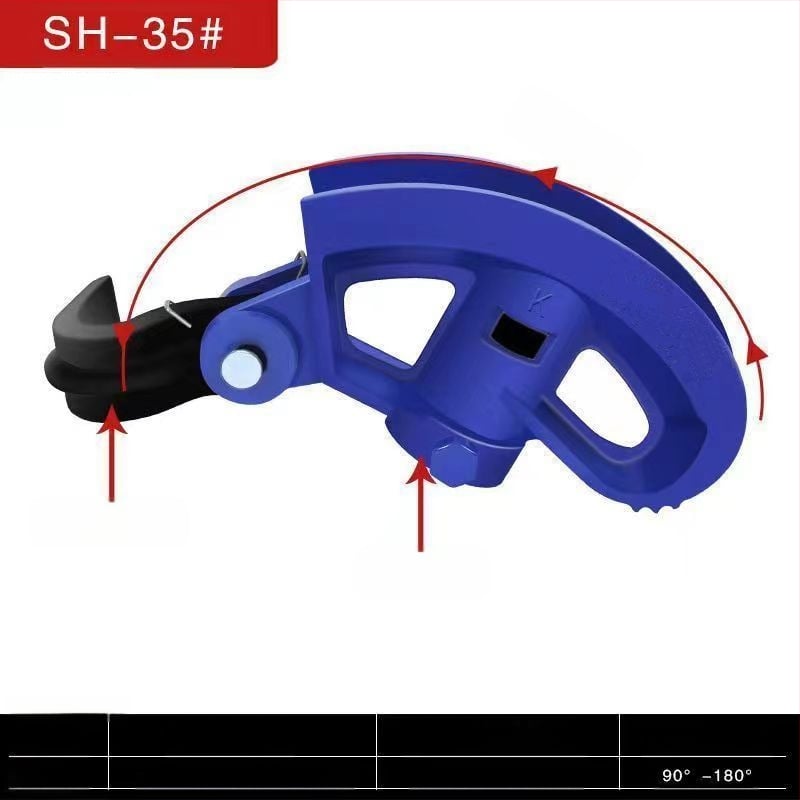 Χειροκίνητο εργαλείο κάμψης σωλήνων για χαλκό, χάλυβα, γαλβανισμένες και σιδερένιες σωλήνες (KBG/IDG)