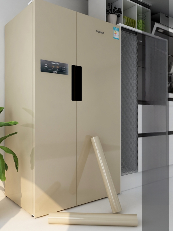 Αυτοκόλλητο φιλμ ανακαίνισης ντουλαπιών για πόρτες κουζίνας – PVC υλικό, αδιάβροχο και αντοχή στο λάδι, ανθεκτικό σε υψηλές θερμοκρασίες, υγρασία, πυροπροστασία, μονοχρωματικό σχέδιο