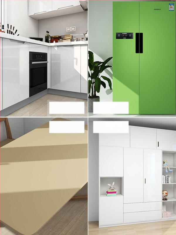 Αυτοκόλλητο φιλμ ανακαίνισης ντουλαπιών για πόρτες κουζίνας – PVC υλικό, αδιάβροχο και αντοχή στο λάδι, ανθεκτικό σε υψηλές θερμοκρασίες, υγρασία, πυροπροστασία, μονοχρωματικό σχέδιο