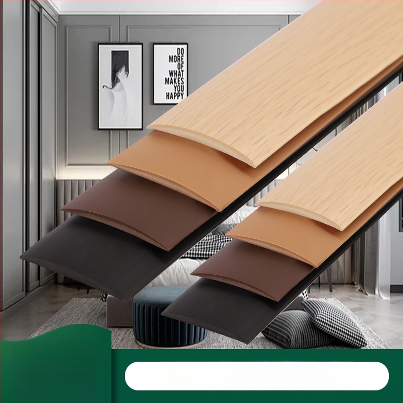 Αυτόκολλητός PVC προφίλ άκρου δαπέδου - Μοντέλο YT8041 Bumper Strip - Plastic Home Beauty - Σύγχρονο μινιμαλιστικό στυλ