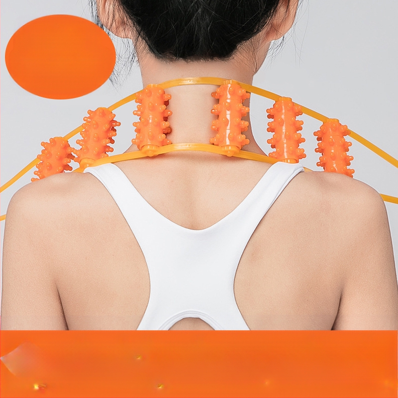 Μασάζ πλάτης με χειροκίνητο ρολό για τους ώμους, λαιμό και πλάτη — Autonomy, φυσική ρητίνη, 100 g