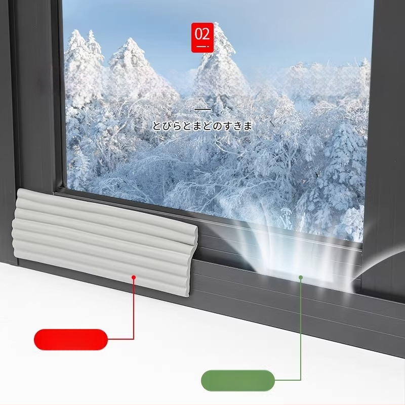 Λωρίδα στεγανοποίησης παραθύρων The First Force – Κανονικού τύπου, για παράθυρα; αεροστεγής και θερμομονωτική σφράγιση με αντοχή σε υψηλές θερμοκρασίες, φθορά, γήρανση και διάβρωση.