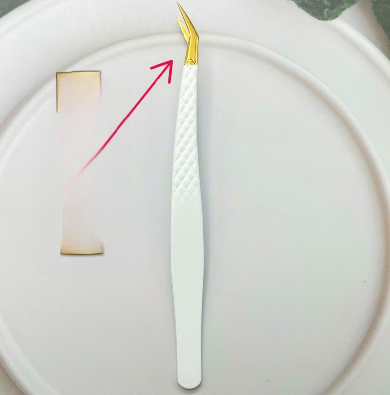 Пинсети за мигли – остър връх, антистатични, неръждаема стомана