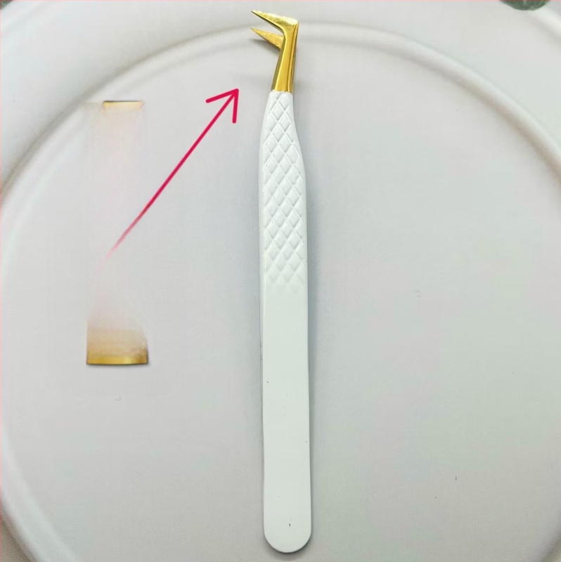 Пинсети за мигли – остър връх, антистатични, неръждаема стомана