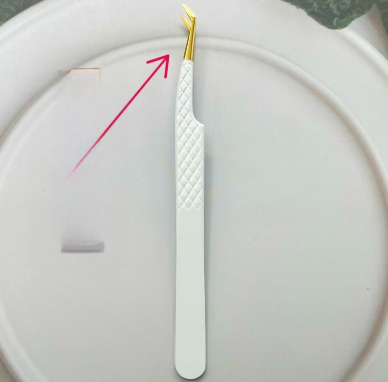 Пинсети за мигли – остър връх, антистатични, неръждаема стомана