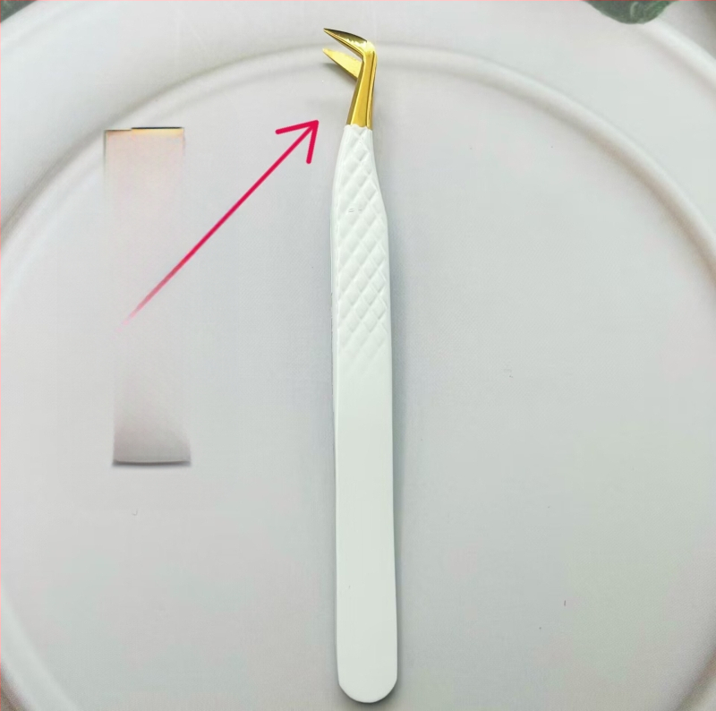 Пинсети за мигли – остър връх, антистатични, неръждаема стомана