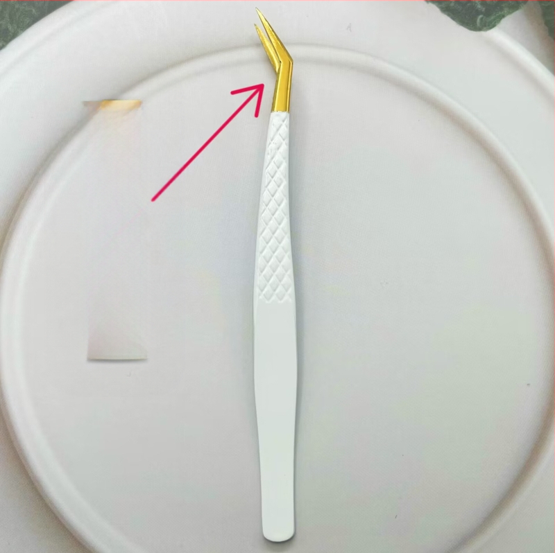 Пинсети за мигли – остър връх, антистатични, неръждаема стомана