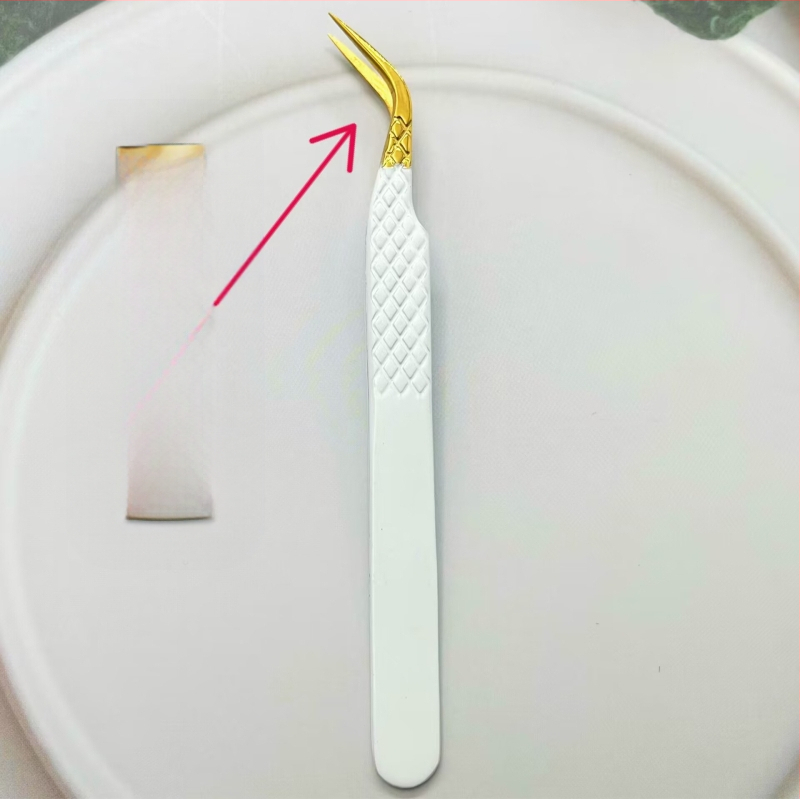 Пинсети за мигли – остър връх, антистатични, неръждаема стомана