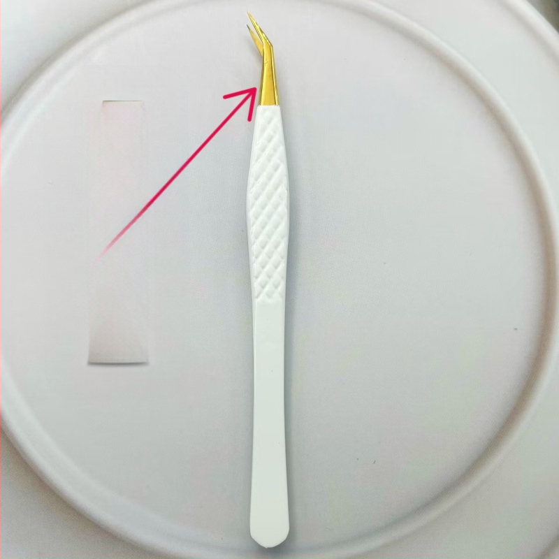 Пинсети за мигли – остър връх, антистатични, неръждаема стомана