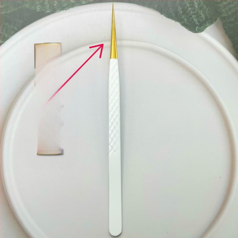 Пинсети за мигли – остър връх, антистатични, неръждаема стомана