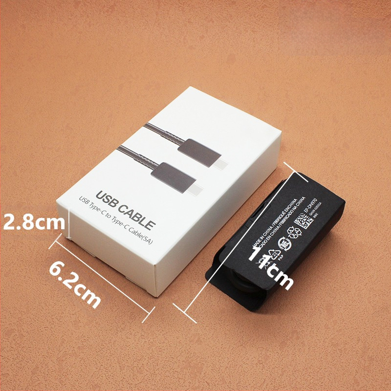 Type-C įkrovimo kabelis, Greita įkrova, 5A, TPE