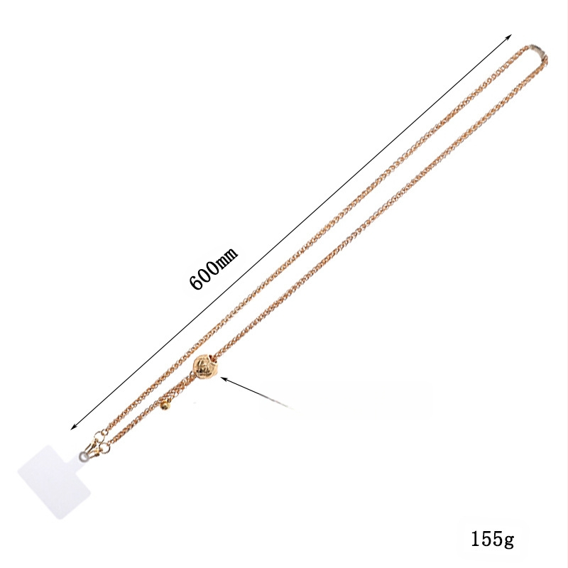 Telefono laikiklis su metaline sagtimi, rankų darbas, PU virvė, moteriškas stilius