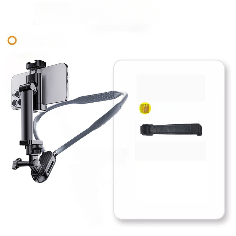 NOZI kaklo laikiklis sportinei kamerai – pirmojo asmens vaizdas, 360° įrašas su išmaniuoju telefonu, lydinio korpusas, pritaikymas palaikomas, vaizdo stabilizavimas