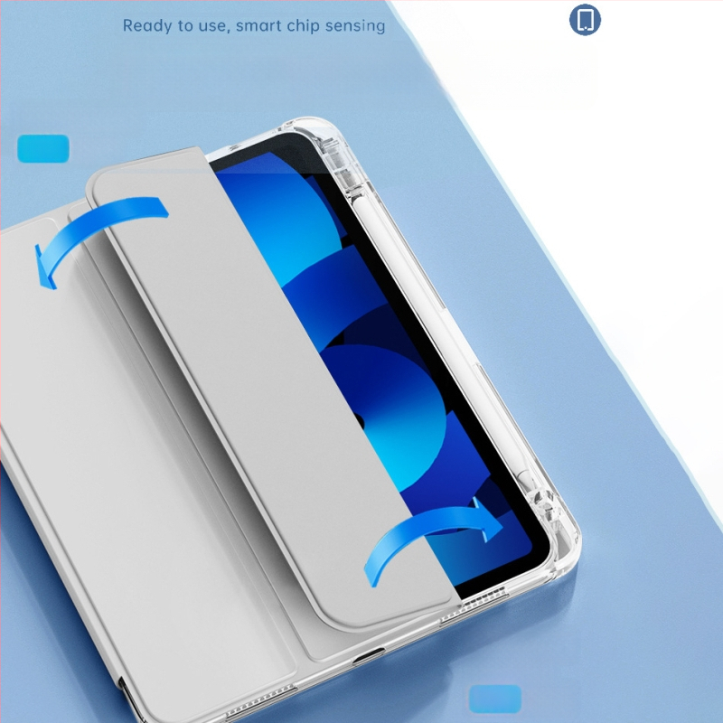 Θήκη iPad με συνθετικό δέρμα, ανάγλυφη υφή, μαγνητική βάση, ανθεκτική στις πτώσεις, διαχείριση θερμότητας