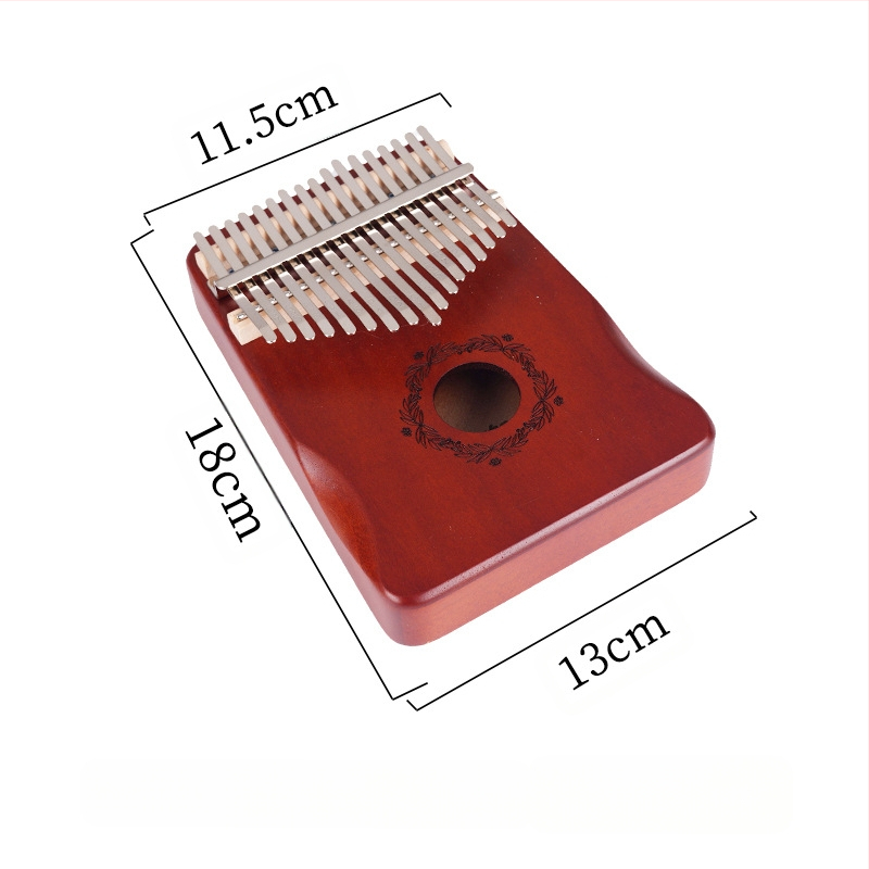 Wensheng Kalimba 17-Tone Thumb Piano – Επαγγελματικού επιπέδου όργανο, Μοντέλο 17 Tone, W-17T, Συσκευασία σε χαρτοκιβώτιο