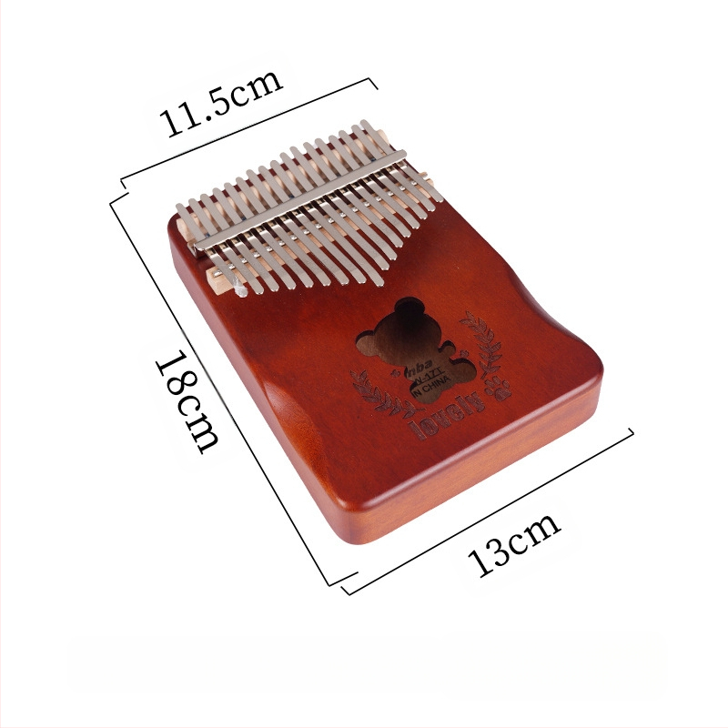 Wensheng Kalimba 17-Tone Thumb Piano – Επαγγελματικού επιπέδου όργανο, Μοντέλο 17 Tone, W-17T, Συσκευασία σε χαρτοκιβώτιο